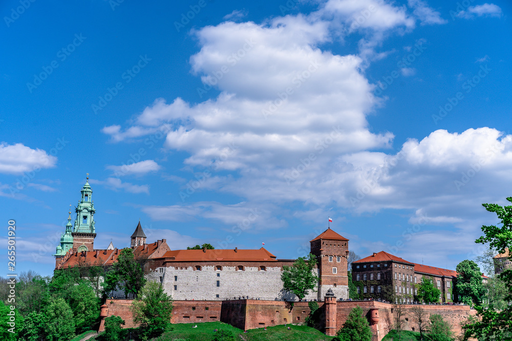 Cracow, Vistula, Wawel Castle