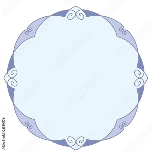 周年イベントやお祝い事などで使いやすいゴージャスでアンティーク調のフレームデザイン