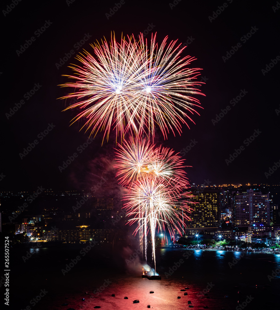 International firework Pattaya in celebrations Thailand International firework Pattaya in celebrations Thailand