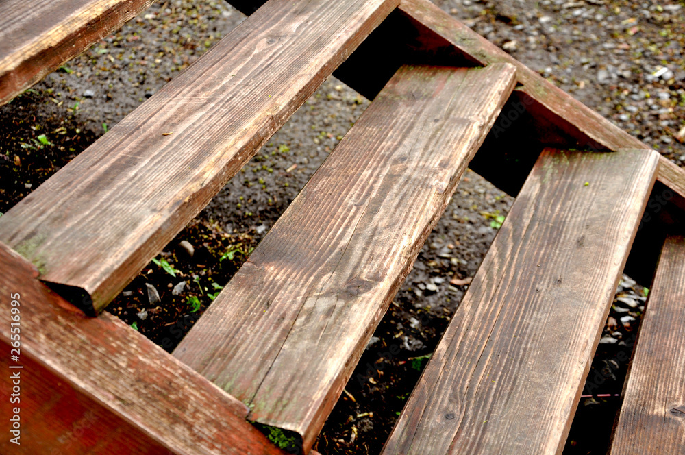 old wooden staircase old wooden staircase