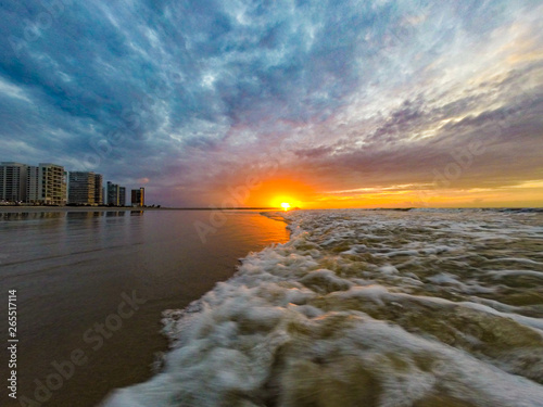 Quadro em tela Lindo por do sol na cidade de São Luis/MA