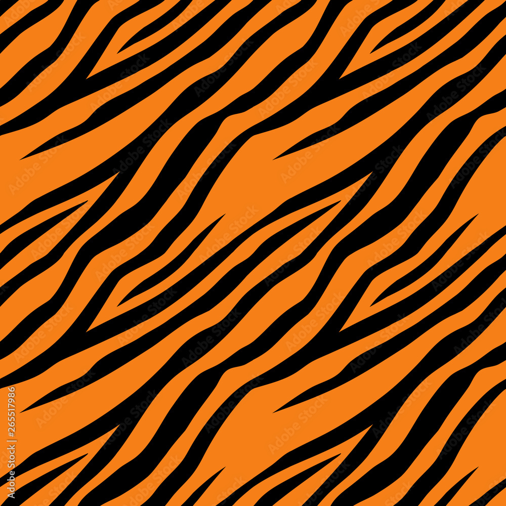 Seamless pattern with tiger stripes, design for cover, wallpaper, banner, poster Seamless pattern with tiger stripes, design for cover, wallpaper, banner, poster