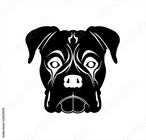 dog vector logo