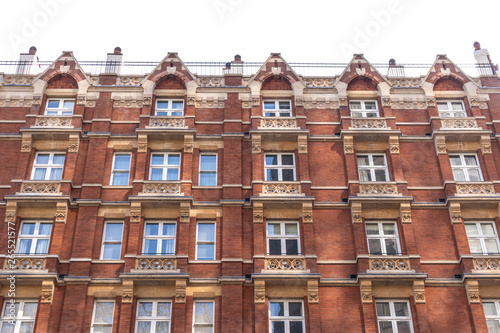 Facade of a building in London