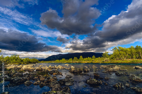 Foto Peak District moorland panorama