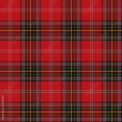 Tartan Plaid  Seamless Pattern Background