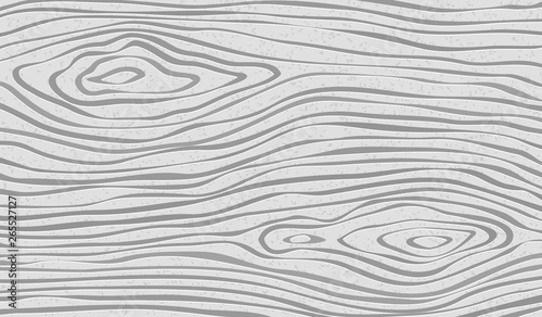 White wooden cutting, chopping board, table or floor surface. Wood texture. Vector illustration