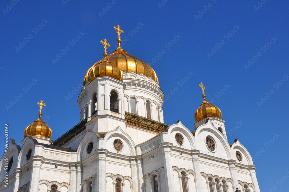 Christ the Savior Cathedral in Moscow, Russia.
