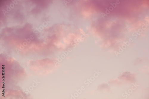 pink blue pastel color cloudscape