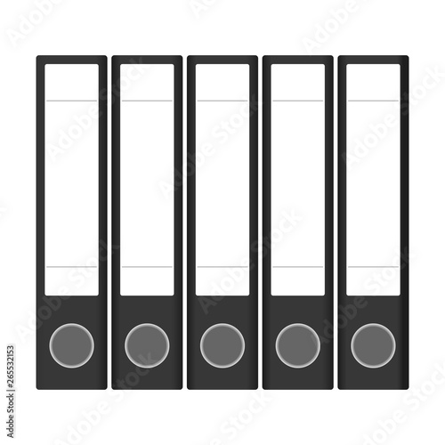 Office work files vector designs