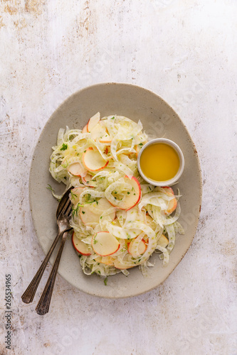 Wallpaper Mural Shaved fennel and apple salad with dressing Torontodigital.ca