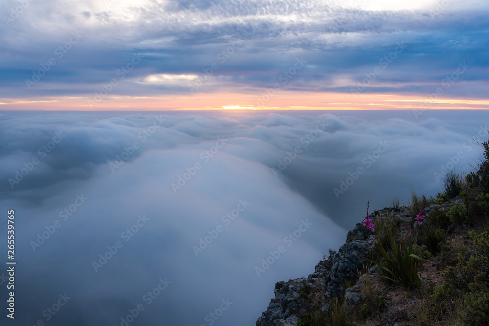 Obraz premium wave clouds in cape town