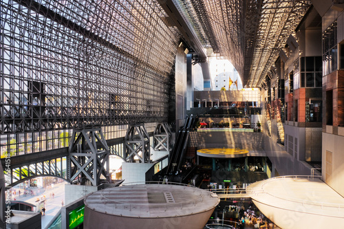 Interior of Atrium a Train Station photo