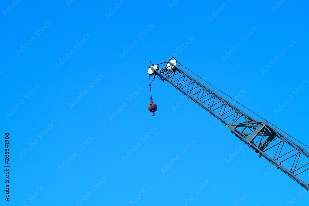 crane lifting construction site hoist equipment