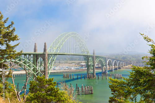 Yaquina Bay Bridge, Newport, Oregon, United States photo