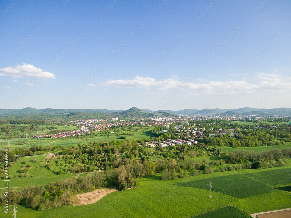 Blick auf Reutlingen