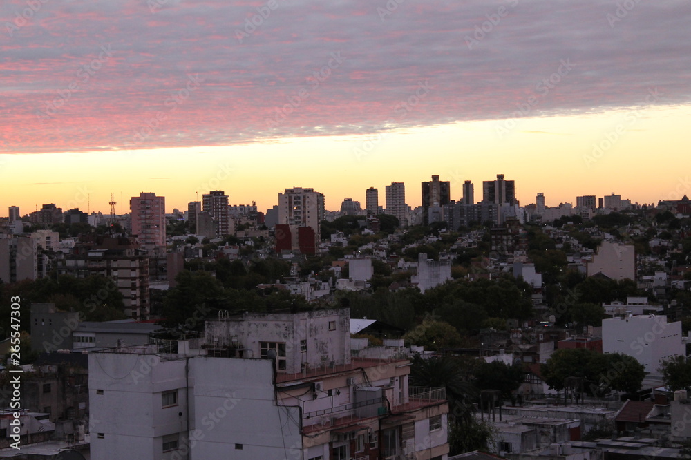 Buenos Aires, Argentina, sunset