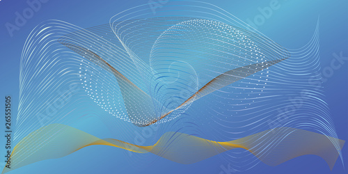 Beautiful background under water