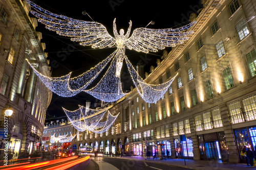 UK, england, london, Christmas lights Regent St 2016