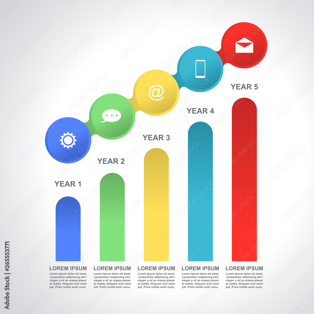 Abstract Chart Graph Business Infographic Design Template Presentation Abstract Chart Graph Business Infographic Design Template Presentation