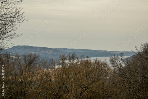 Canandaigua lake from atop a hill © Matthew