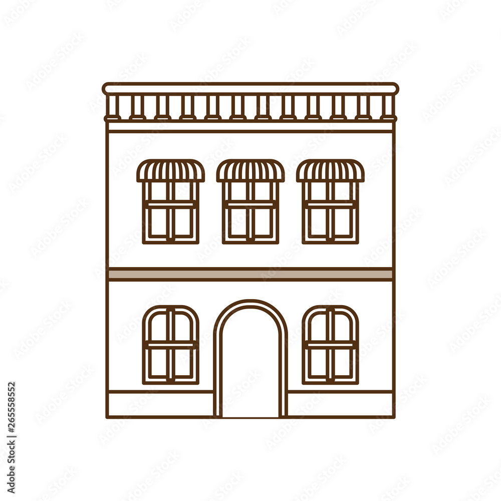 house with front view isolated icon house with front view isolated icon