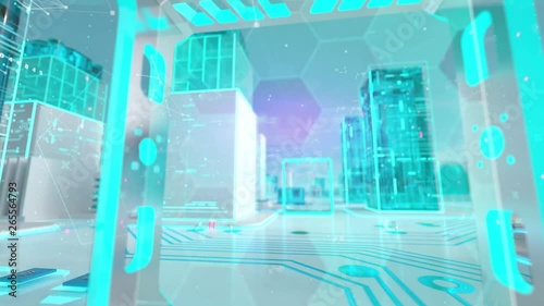 Threatened Abortion with medical digital technology concept