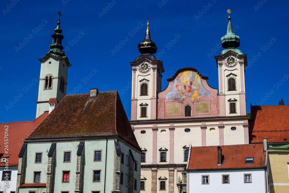 Church in Steyr Upper Austria / Austria