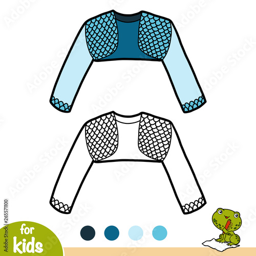 Coloring book, Girls bolero