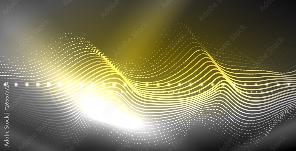 Neon lines shiny glowing background Neon lines shiny glowing background