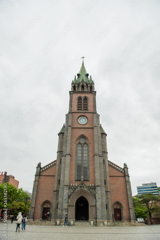 Obraz premium 明洞大聖堂