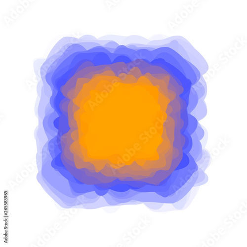 Abstract layered square.  V...