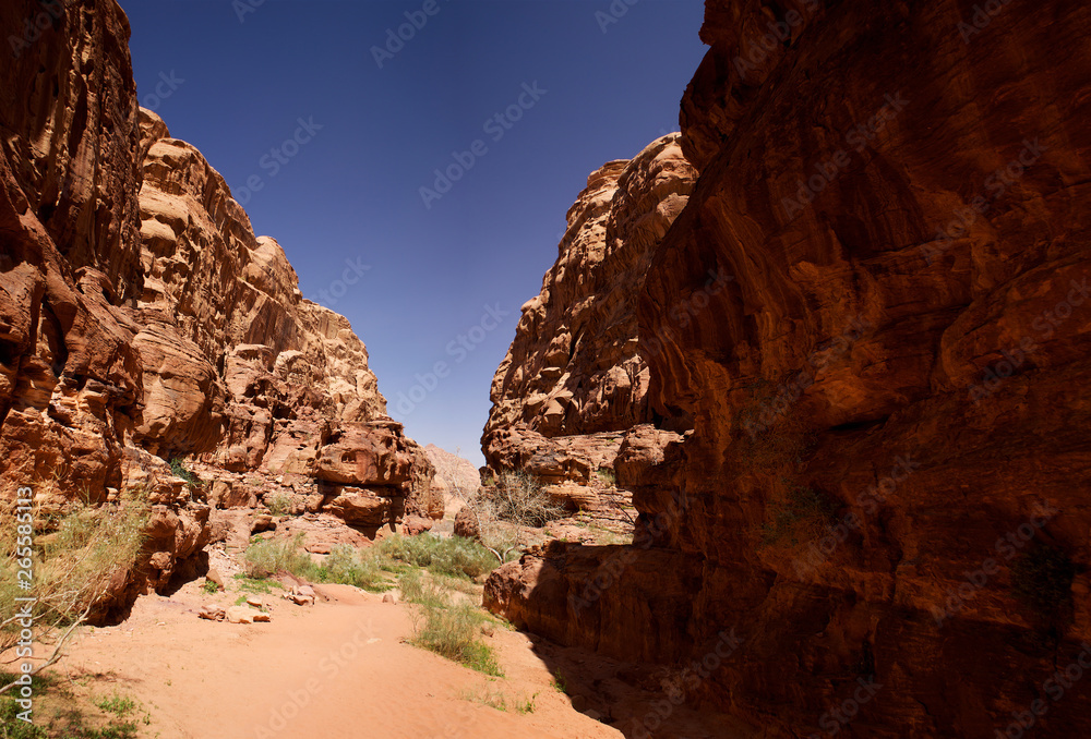Wadi Rum Jordan Desert Canyon