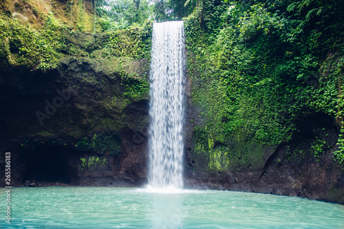 Fototapeta Naklejka Na Ścianę i Meble -  Tibumana waterfall at Bali, Indonesia