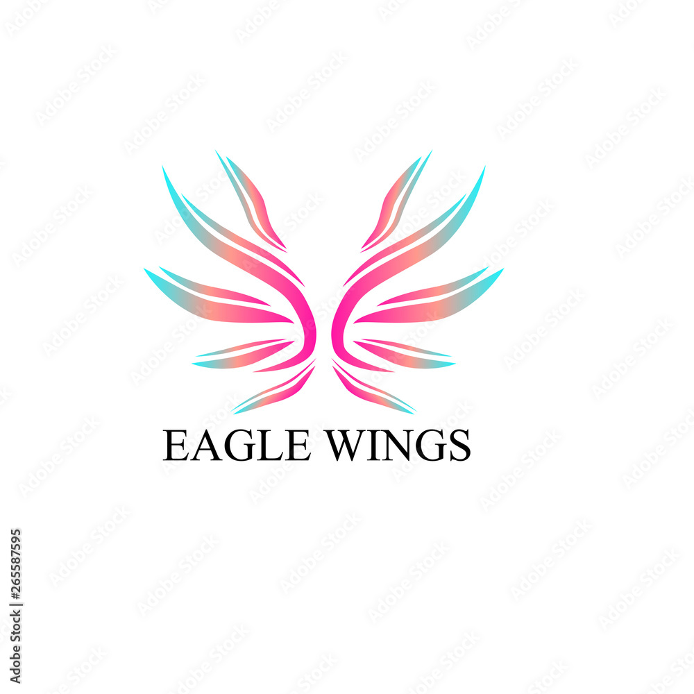 eagle wings logo icon