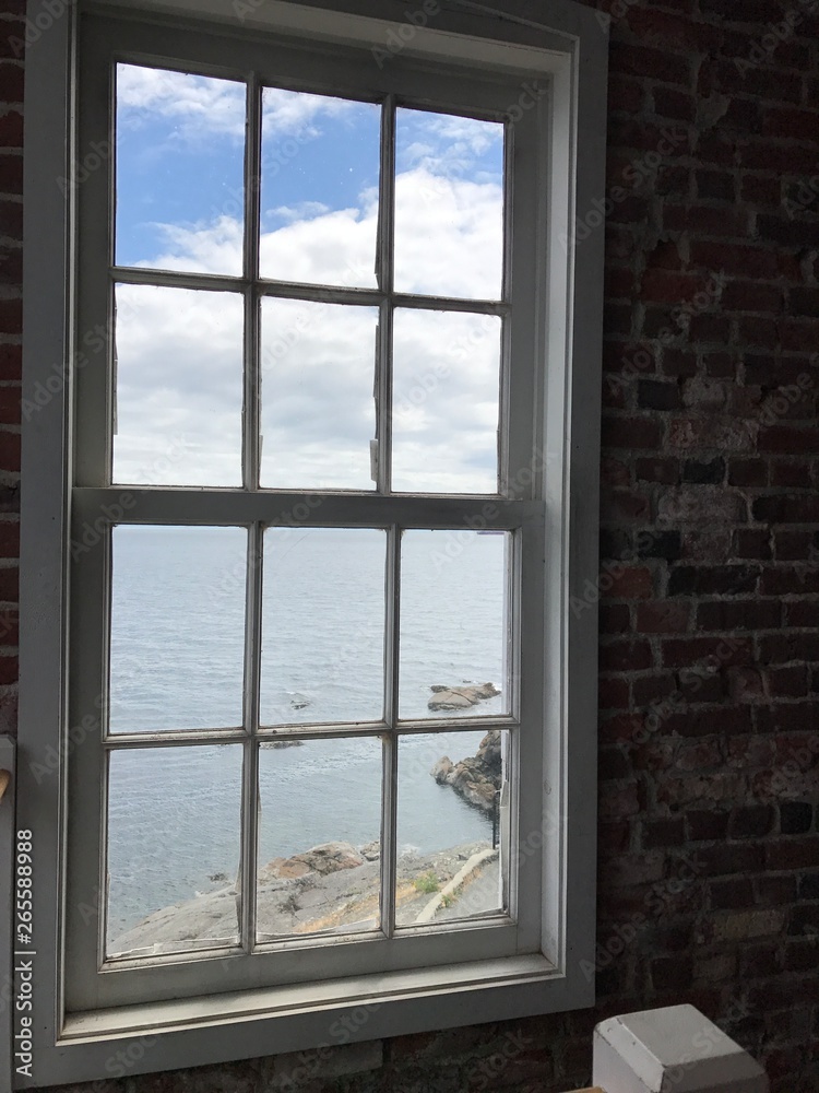 Fototapeta premium lighthouse window