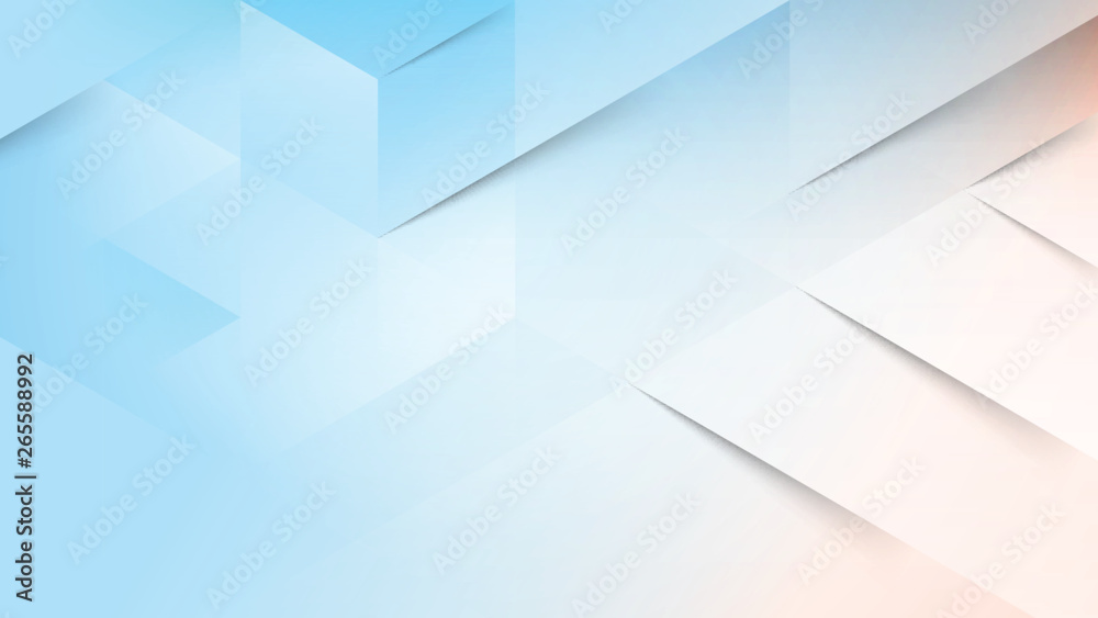 Abstract blue light and shade creative background. Vector illustration.