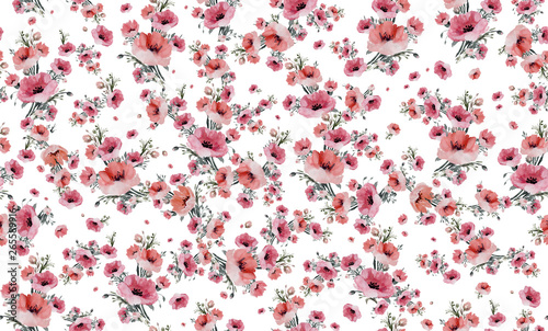 Wallpapers floral design. Seamless pattern in high resolution 1050 x 640 cm