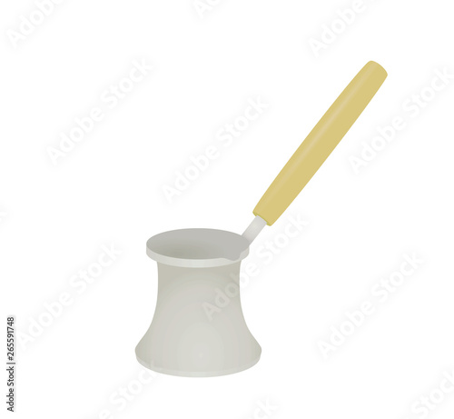 Coffee pot. vector