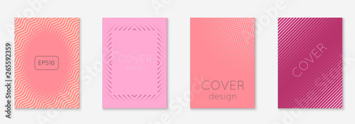 Wallpaper Mural Abstract shapes cover and template with line geometric elements. Torontodigital.ca