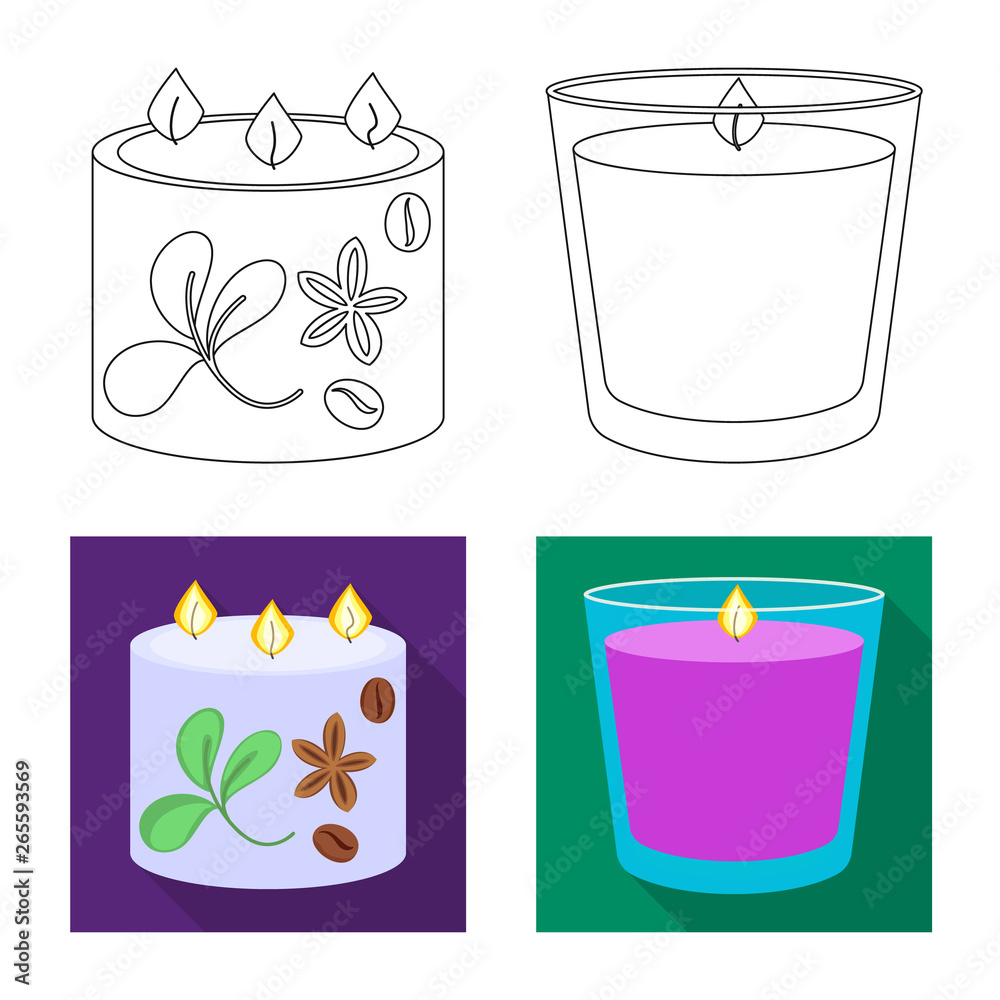Vector design of relaxation and flame icon. Collection of relaxation and wax vector icon for stock. Vector design of relaxation and flame icon. Collection of relaxation and wax vector icon for stock.