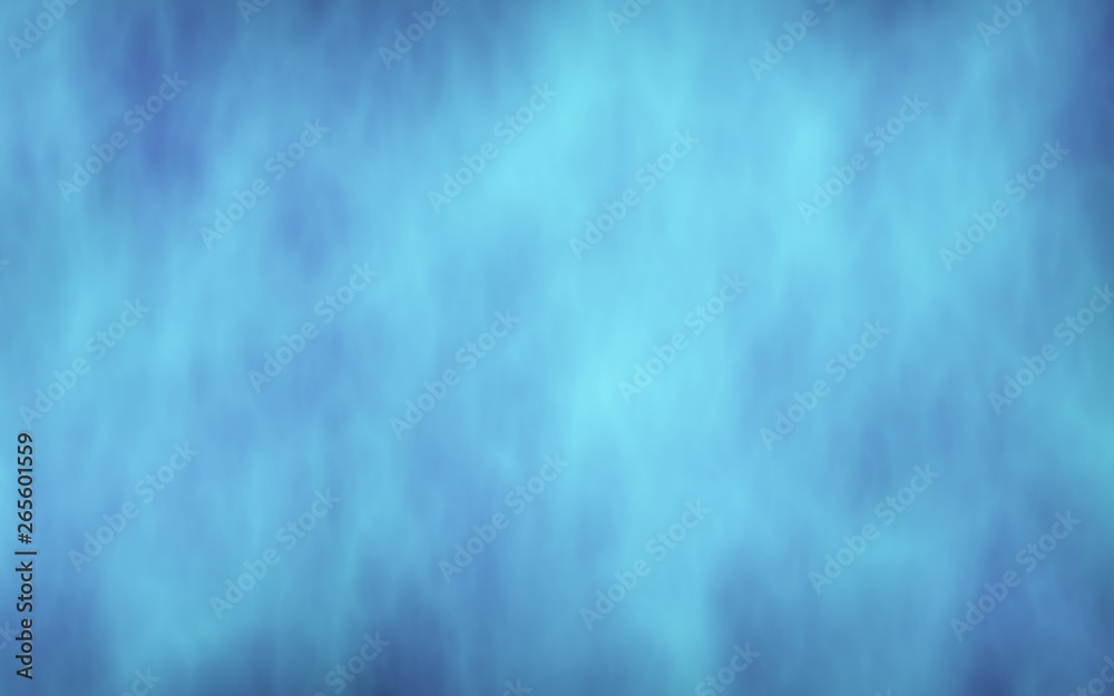 Fototapeta premium Background of abstract white color smoke isolated on blue color background. The wall of white fog. 3D illustration