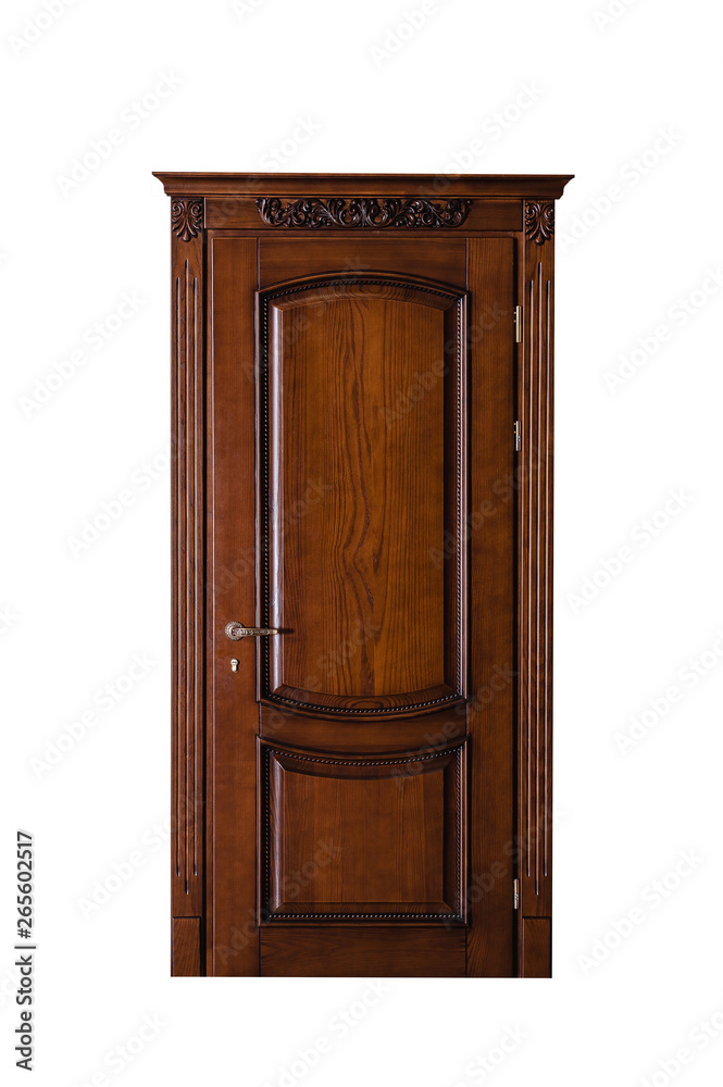  wooden doors on the background