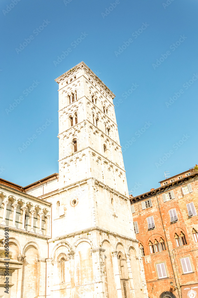 Medieval center of Lucca, Tuscany, Italy
