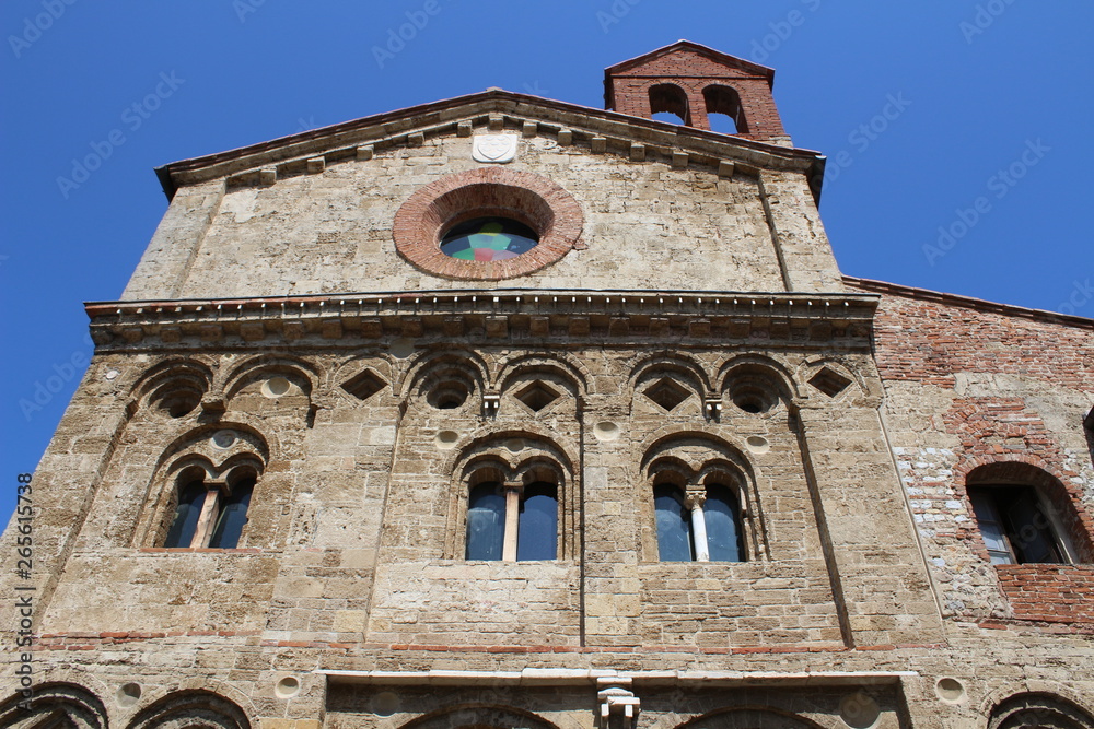 View of San Zeno Church (Pisa, Tuscany, Italy) 