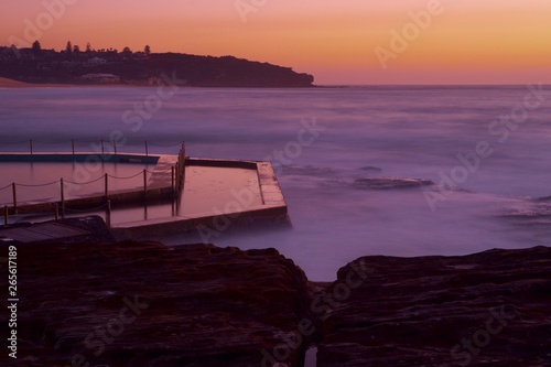 beach sunrise long exposure © Sam