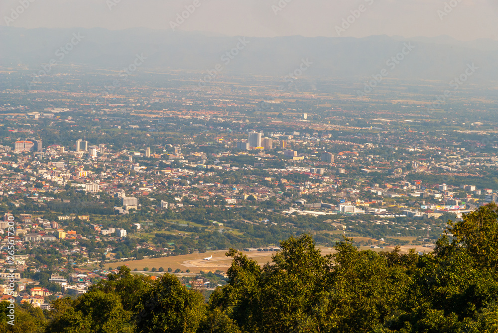 Obraz premium View over Chiang Mai, Thailand