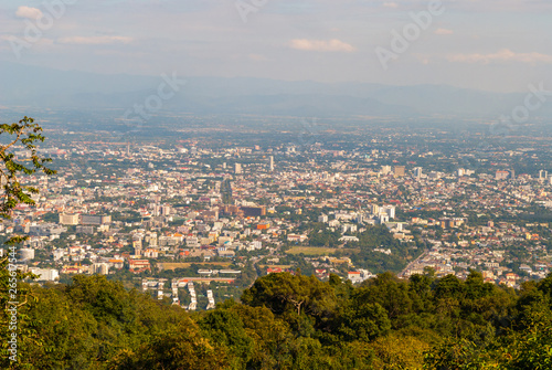 View over Chiang Mai, Thailand
