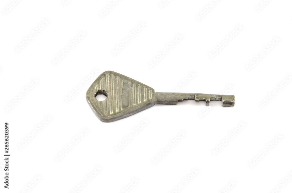 door key isolated on white background door key isolated on white background
