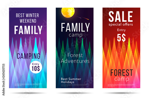 Camping and leisure leaflets discounts for camping